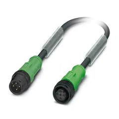 Kabel SAC-4P-M12MS/ 0,3-PUR/M12FS P