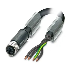Kabel SAC-4P- 3,0-PUR/M12FSS PE
