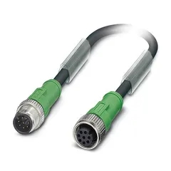 Kabel SAC-8P-M12FS/ 5,0-PUR/M12FS