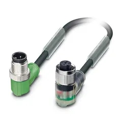 Kabel SAC-3P-M12MR/1,5-PUR/M12FR-2LB