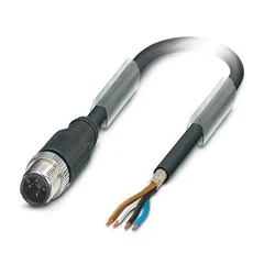 Kabel SAC-4P-M12MS/1,0-PUR SH BK OBS