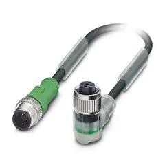 Kabel SAC-3P-M12MS/ 1,0-PUR/M12FR-2L