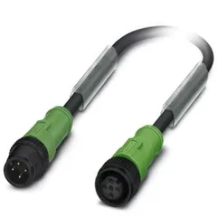 Kabel SAC-4P-M12MS/ 0,6-PUR/M12FS P