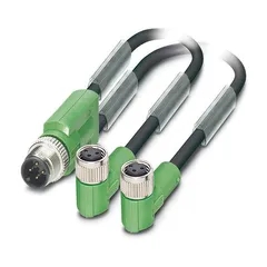 Kabel SAC-3P-M12Y/2X0,6-PUR/4P-M 8FR