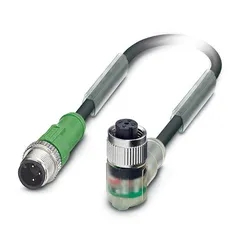 Kabel SAC-3P-M12MS/3,0-PUR/M12FR-2LB