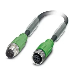 Kabel SAC-4P-M12MS/10,0-PUR/M12FS SH