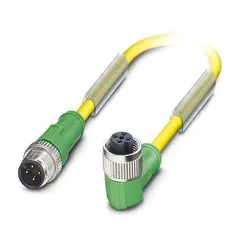 Kabel SAC-4P-M12MS/0,3-PUR/M12FR D