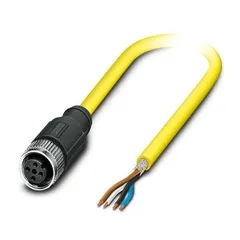 Kabel SAC-4P- 5,0-542/M12FS SH BK