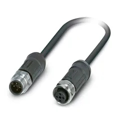 Kabel SAC-4P-M12MS/5,0-28X/M12FS OD