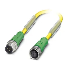 Kabel SAC-4P-M12MS/ 3,0-PUR/M12FS D