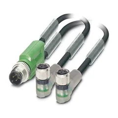 Kabel SAC-3P-M12Y/2X 5,0-PUR/M8FR-2L