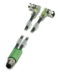 Kabel SAC-3P-M12Y/2X3,0-PUR/M12FR-2L