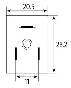 Wtyczka CEP/1 L 24
