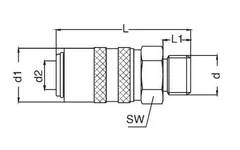 Szybkozłącze S09HZ GZ12