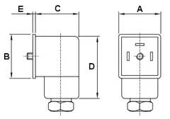Wtyczka CEP/2 4 PIN