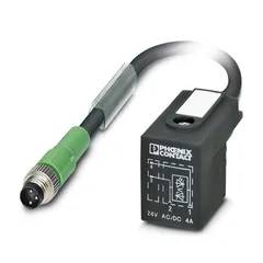 Kabel SAC-2P-M8MS/9,0-PUR/BI-1L-Z180