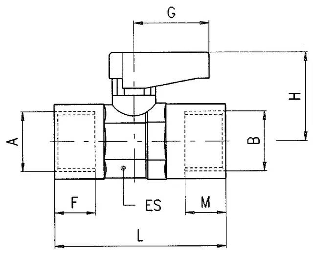 Zawór 6300 1/8-1/8