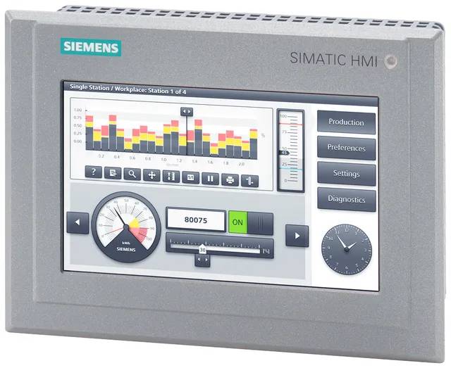 Panel HMI 6AV2124-0GC13-0AX0