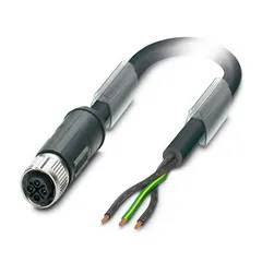 Kabel SAC-3P- 4,0-PVC/M12FSS PE