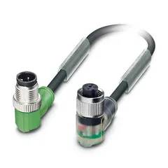 Kabel SAC-3P-M12MR/1,5-PUR/M12FR-2LB