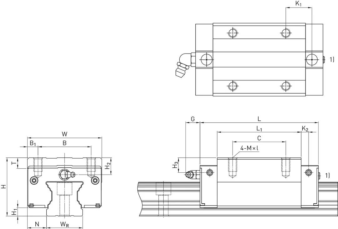 Wózek CGH25CAZAC