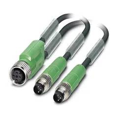 Kabel SAC-3P-M8FY/2X0,3-PUR/M 8MS