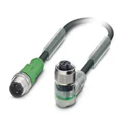 Kabel SAC-3P-M12MS/ 3,0-PVC/M12FR-2L