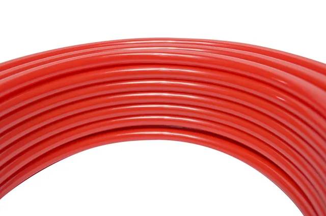 Przewód PU10X6,5-25 CZER FL