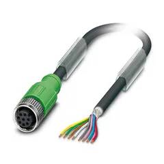 Kabel SAC-4P-0,65-PUR/8P-M12FS SH SO