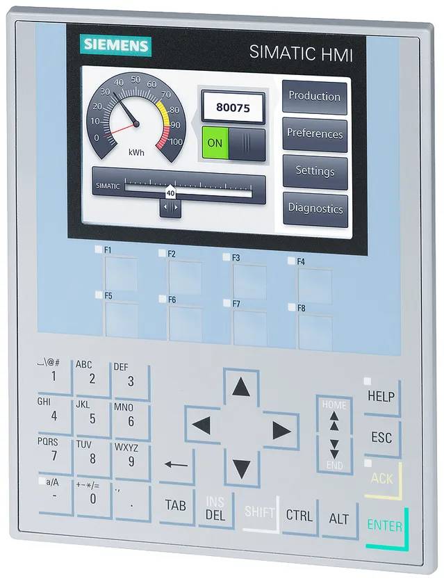 Panel HMI 6AV2124-1DC01-0AX0
