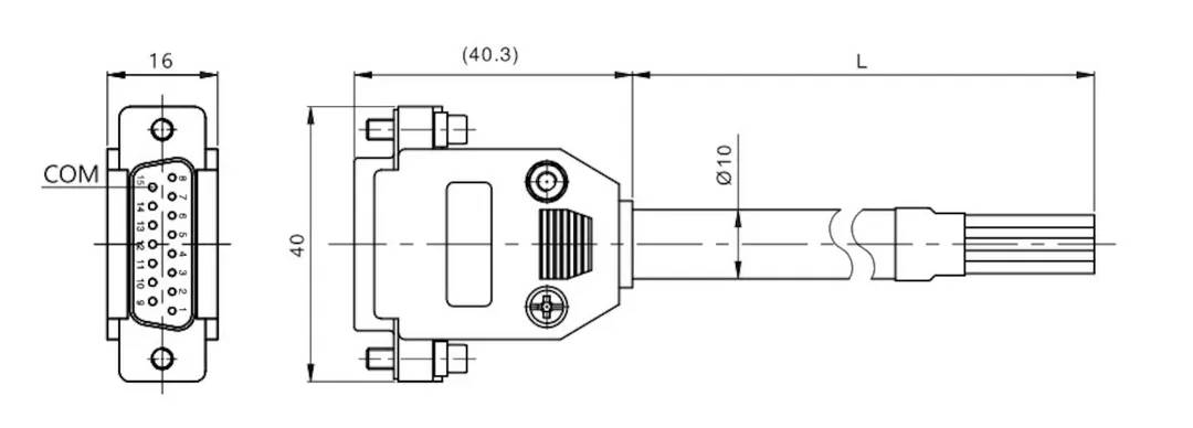 Kabel FME CBL D-SUB 5M