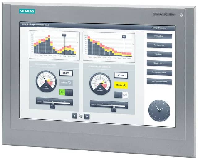 Panel HMI 6AV2124-0QC13-0AX0