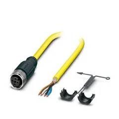 Kabel SAC-HZ-4P- 5,0-542/M12FS SH BK
