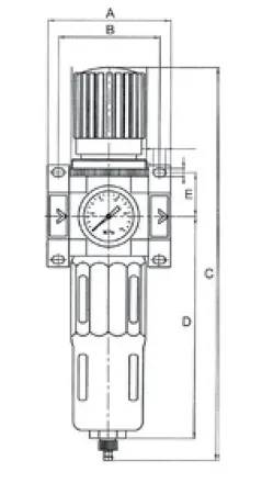 Filtroreduktor DFR200A-03