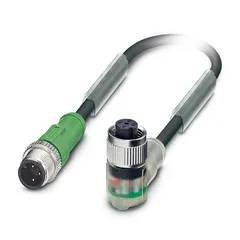 Kabel SAC-3P-M12MS/3,0-PUR/M12FR-2LB
