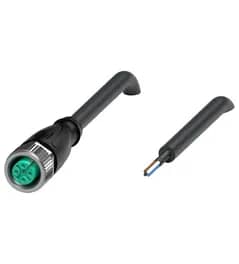 Kabel V1-G-BK2M-PUR-O1S