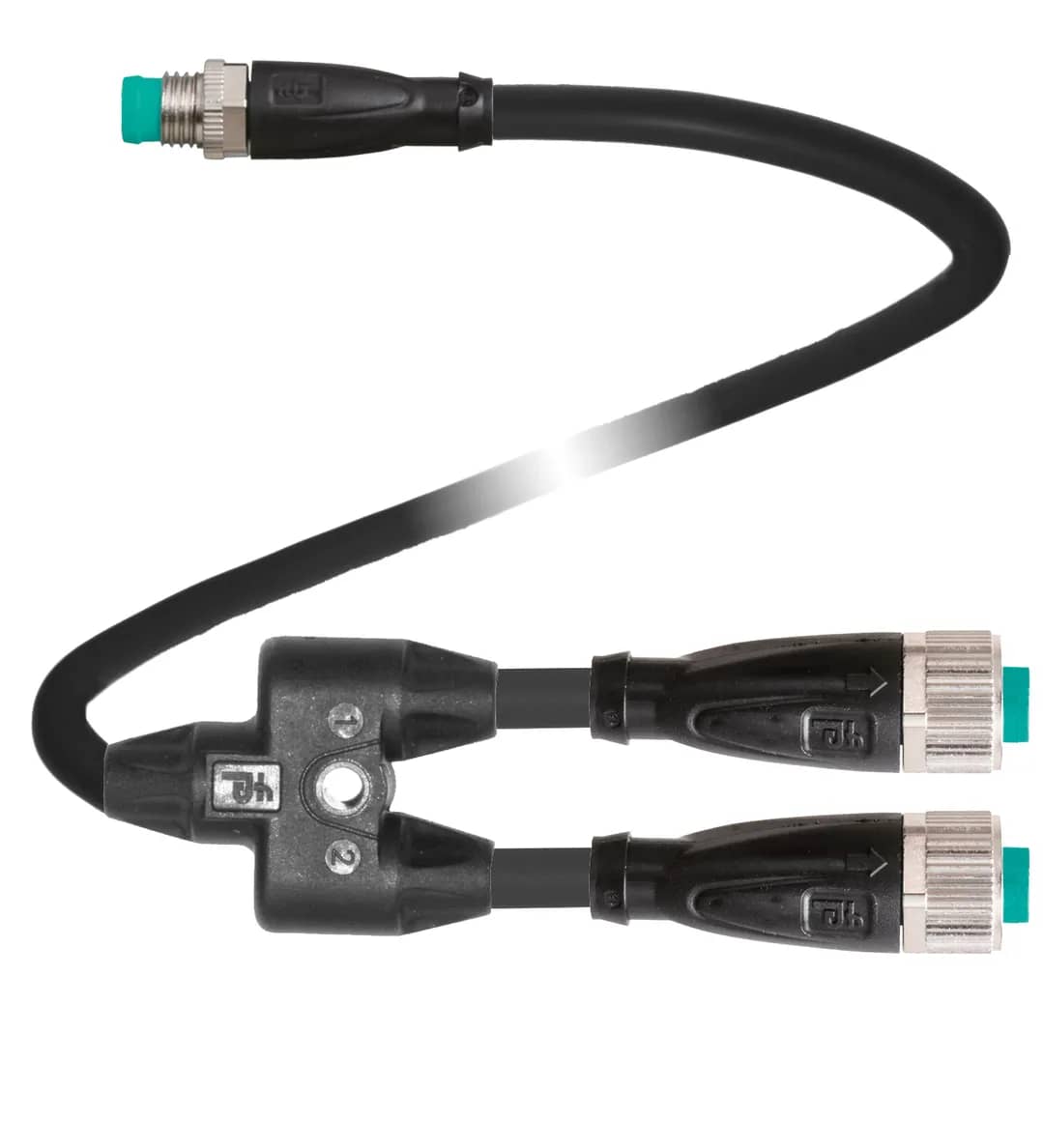Kabel V11-G-0,3M-PUR-U-T-0,3M-V31-GM