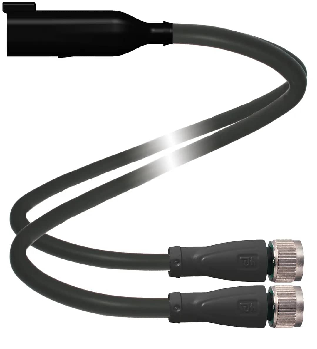 Kabel V19-G/V1-G-0,3M-T-DT6P-G-R2000