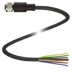 Kabel V19-G-BK10M-PUR-IEC