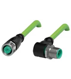 Kabel V1D-G-GN0,3M-PUR-E2S-V1D-90-W