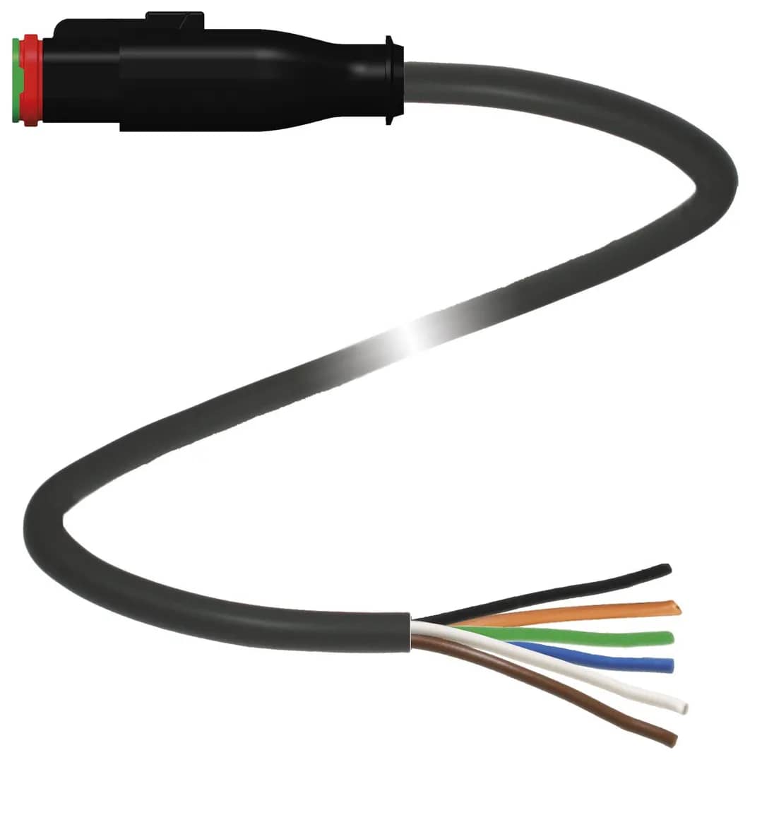 Kabel DT6S-G-BK3M-PUR-O1