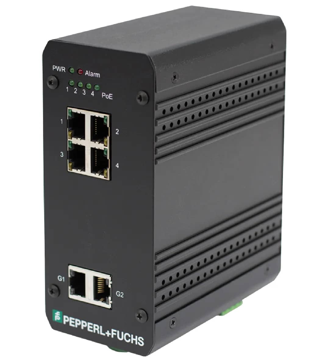 Przełącznik ICRL-U-6RJ45-PoE-B-DIN