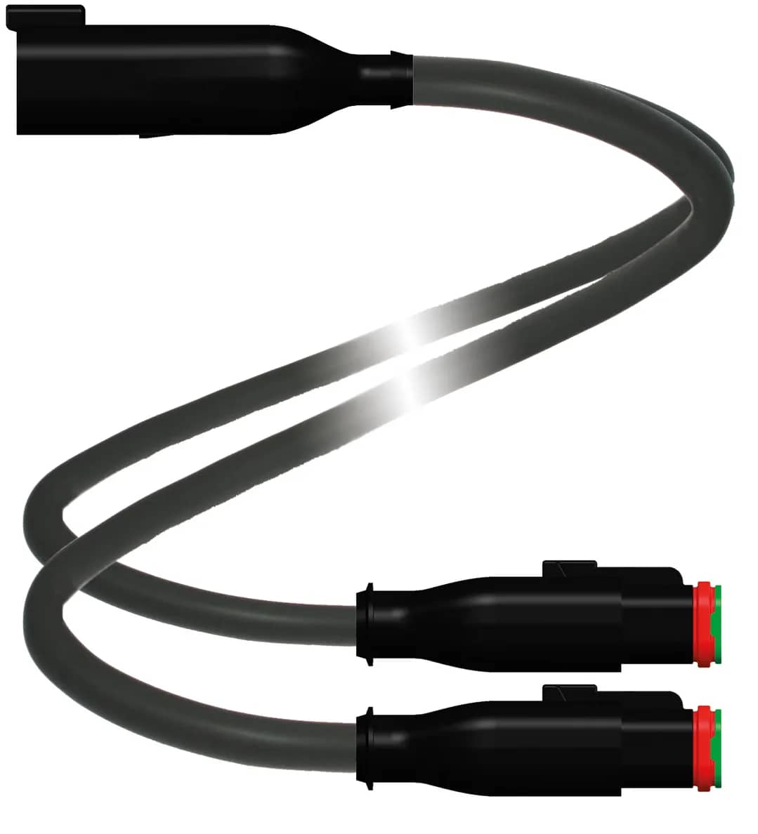 Kabel DT2S/DT2S-G-0,3M-PUR-O1-T-DT4P