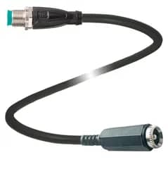 Kabel V1S-G-BK0,5M-PUR-U-YDCJACK