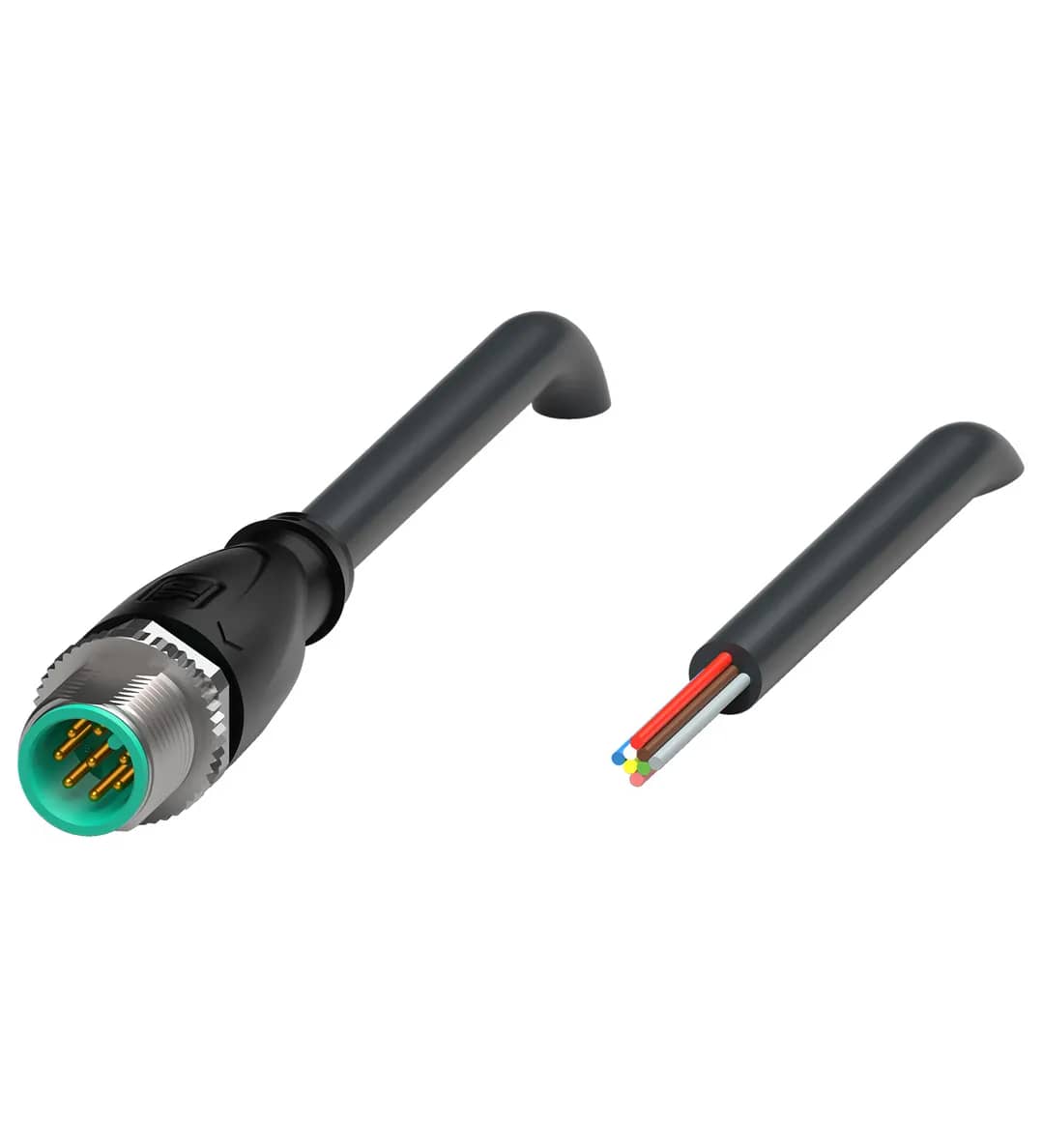 Kabel V19S-G-BK1M-PUR-U