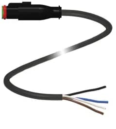 Kabel DT4S-G-BK1,5M-PUR-O1
