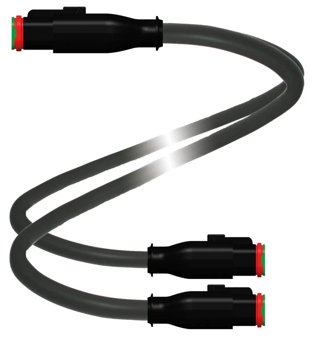 Kabel DT2S/DT2S-G-2M-PUR-O1-T-DT4S-G