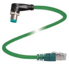 Kabel V19S-180-W-10M-PUR-E2S-V45-G-Y