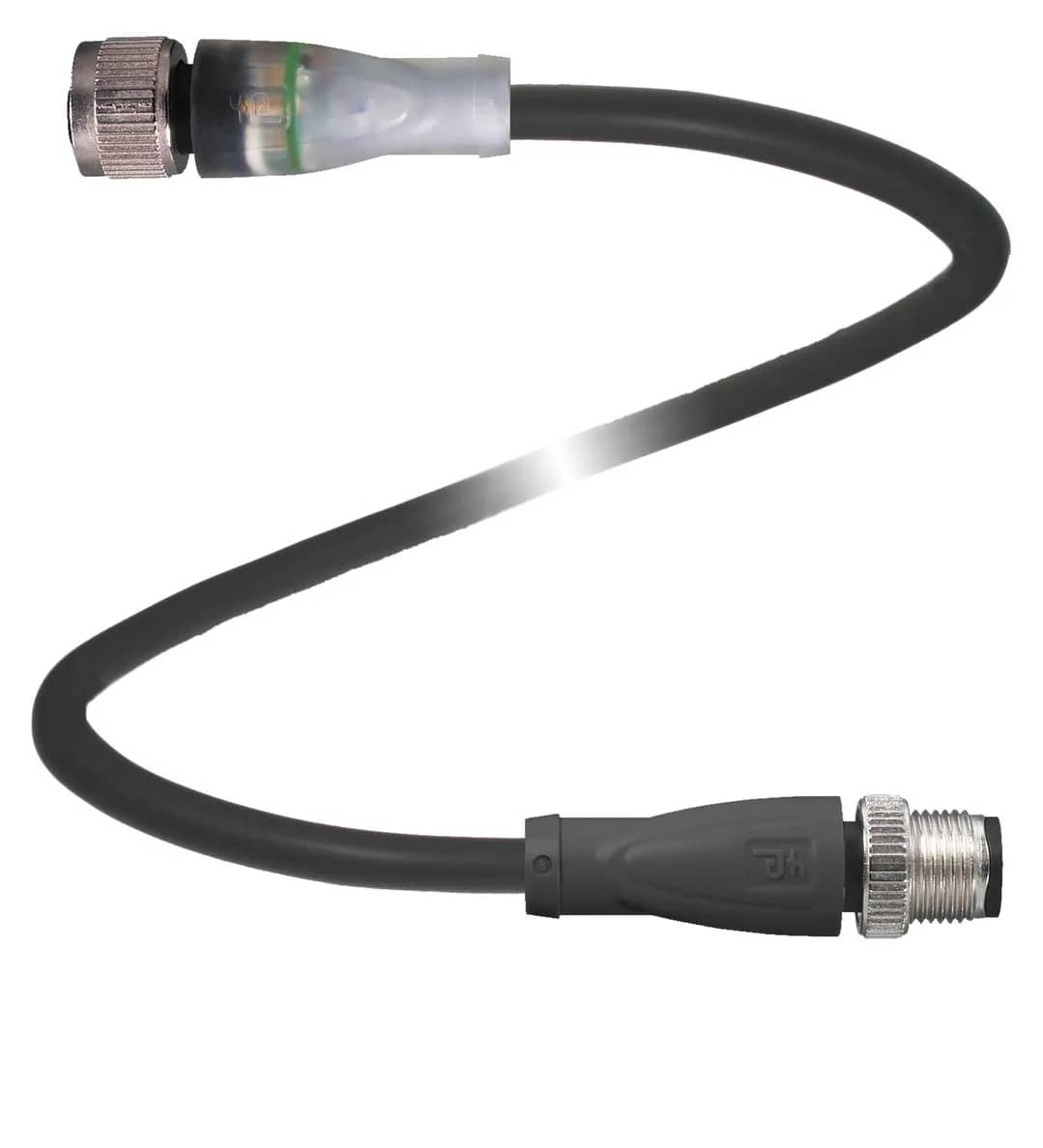 Kabel V1-G-BK10M-PUR-U/ABG-V1-G-Y