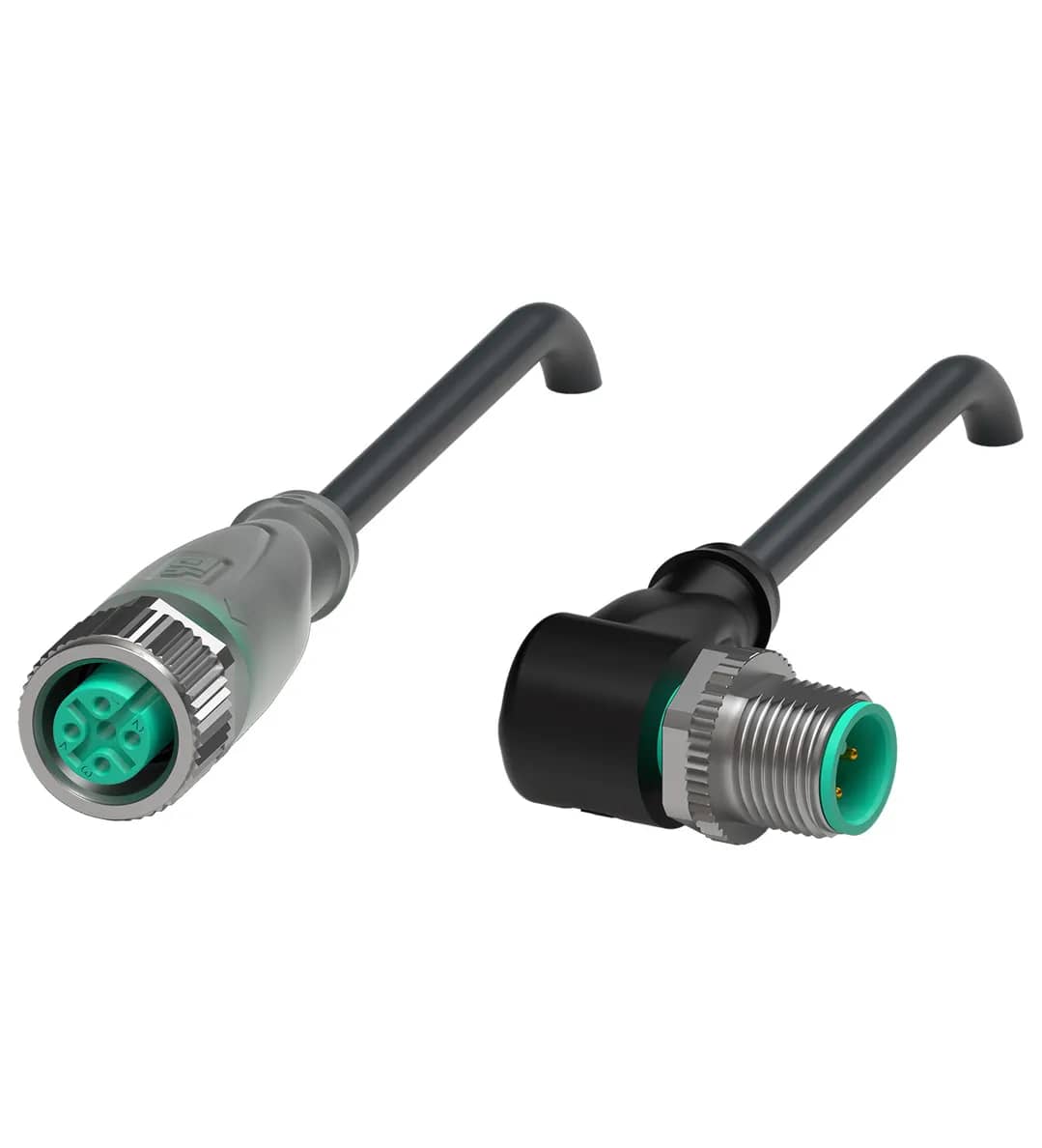 Kabel V1-G-E2-BK0,6M-PUR-U-V1-W